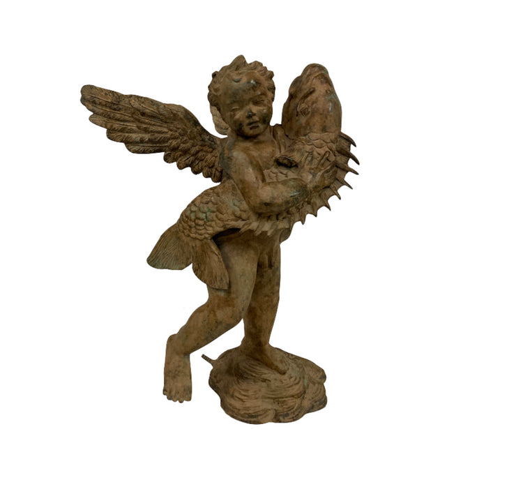 Bronze Brunnen, Gartenbrunnen, Wasserspiel - im cosmali-shop.com