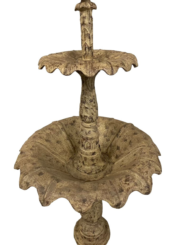 Gartenbrunnen Gusseisen 2 Stufen - cosmali-shop.com