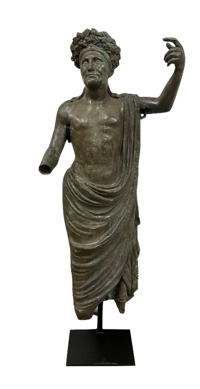 Bronze Skulptur "bronzener Caesar" - cosmali-shop.com