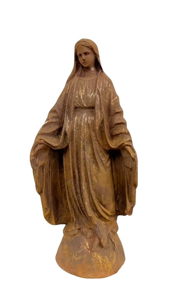 Gartenskulptur "Gusseisen Madonna" - cosmali-shop.com