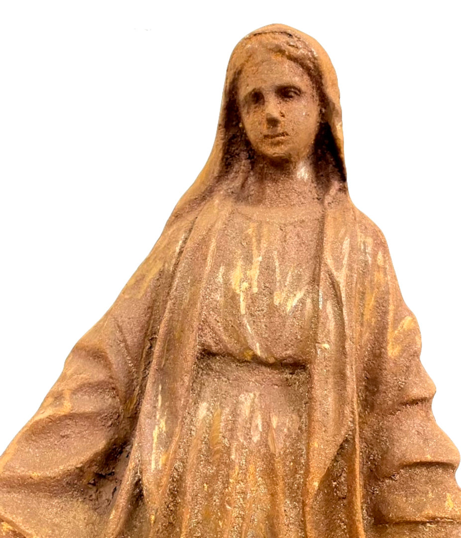 Gartenskulptur "Gusseisen Madonna" - cosmali-shop.com