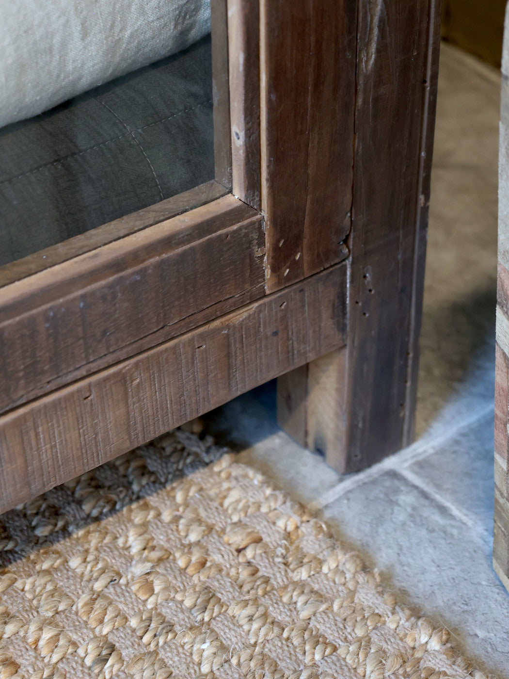 Vitrine Altholz - Schrank - cosmali-shop.de