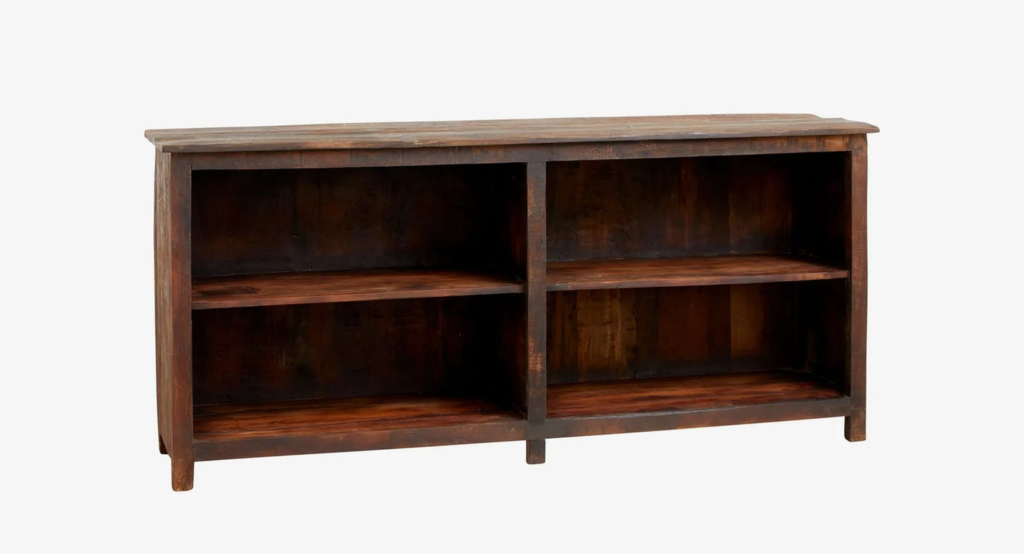Offene Anrichte altes natur Holz B 200 cm