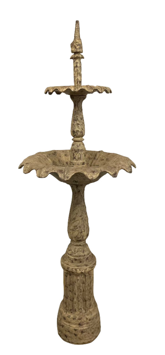 Gartenbrunnen Gusseisen 2 Stufen - cosmali-shop.com