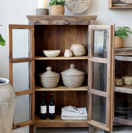 Kleine Vitrine Altholz - cosmali-shop.com