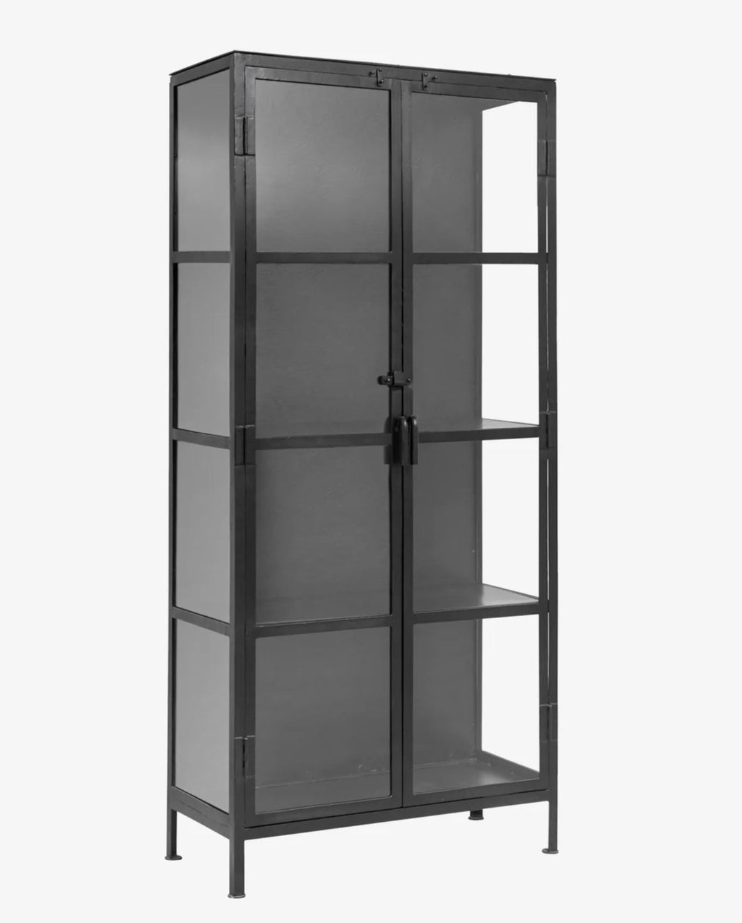 Metall Vitrine H 175 cm Industriedesign